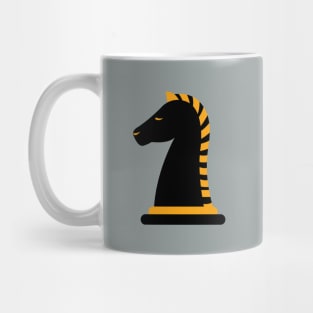 Black and Orange Knight Mug